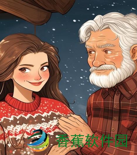 乡村夫妻的圣诞故事温馨时刻与爱的传承