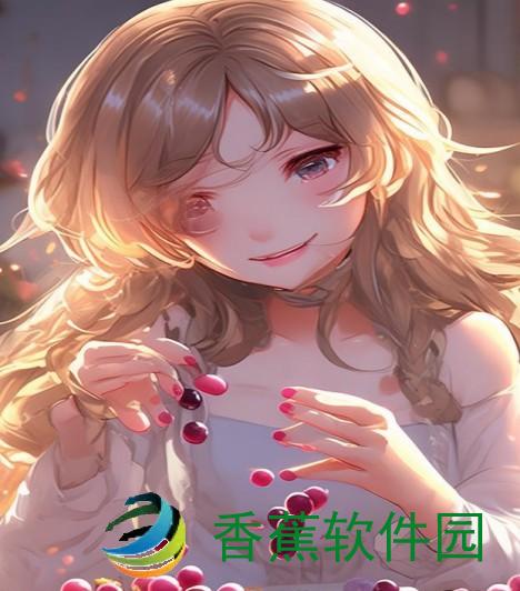 乖乖把葡萄一颗颗夹碎的甜蜜时光与快乐分享